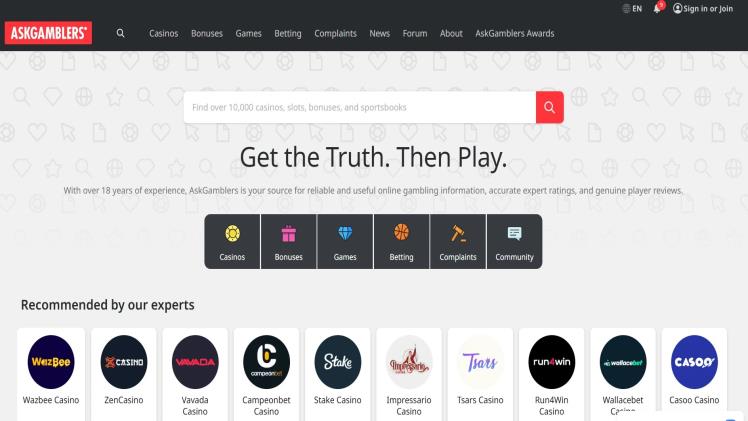 Best Expert Online Casino Review Websites