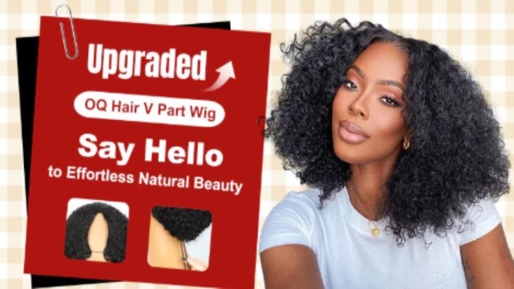 From Natural to Flawless: OQ Hair V Part Wig Does It All