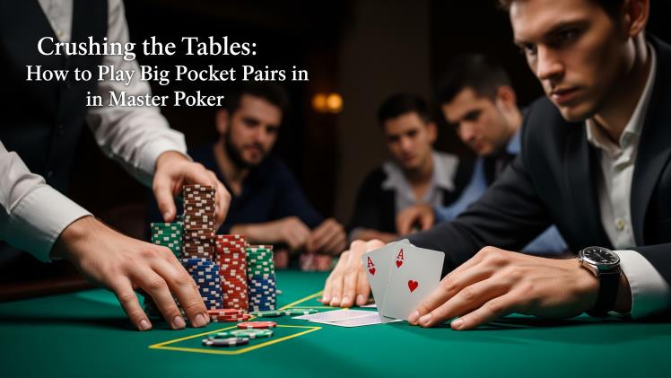 Crushing the Tables: How to Play Big Pocket Pairs in Master Poker
