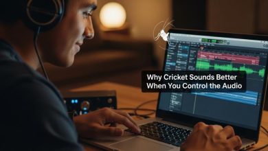 Why Cricket Sounds Better When You Control the Audio