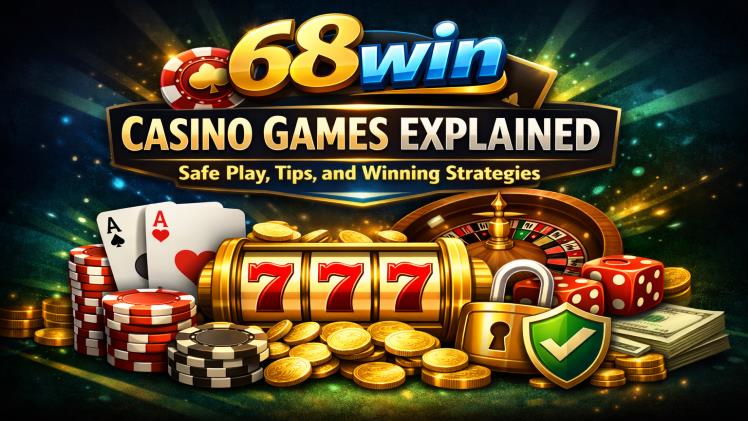 68win Casino Games Explained Safe Play, Tips, and Winning Strategies
