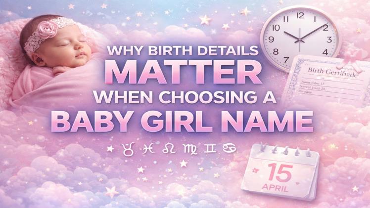 Why Birth Details Matter When Choosing a Baby Girl Name