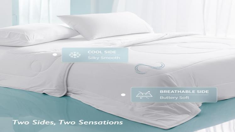 Find Relief from Night Sweats with a Cooling Comforter Set