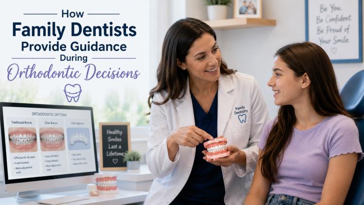 How Family Dentists Provide Guidance During Orthodontic Decisions
