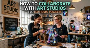 How to Collaborate with Art Studios for LED Figure Projects