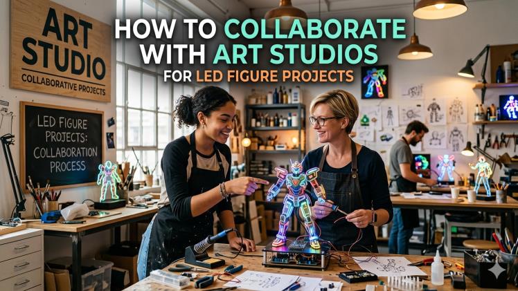 How to Collaborate with Art Studios for LED Figure Projects