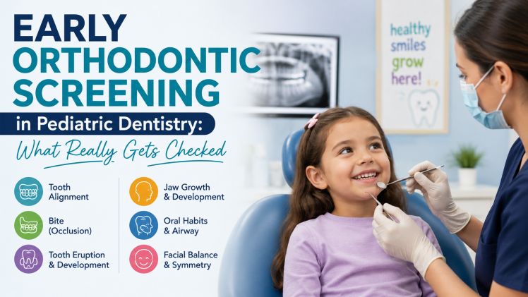Early Orthodontic Screening in Pediatric Dentistry: What Really Gets Checked