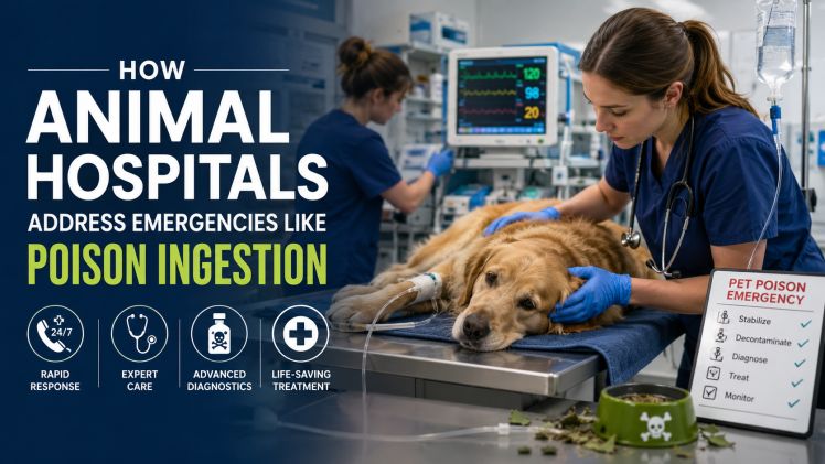 How Animal Hospitals Address Emergencies Like Poison Ingestion