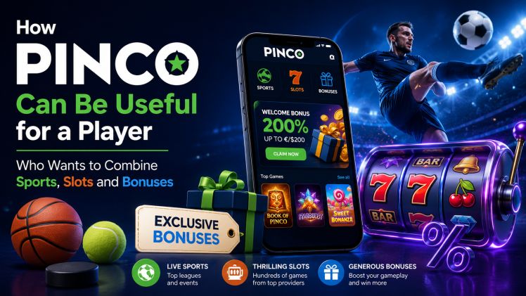 How Pinco Can Be Useful for a Player Who Wants to Combine Sports, Slots and Bonuses
