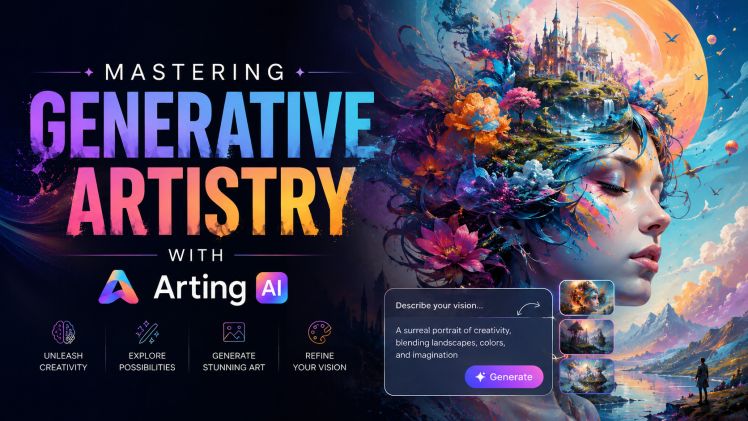 Mastering Generative Artistry with Arting AI
