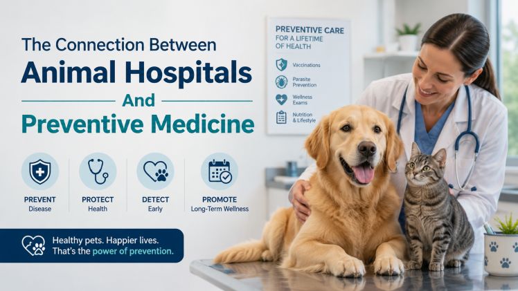 The Connection Between Animal Hospitals And Preventive Medicine