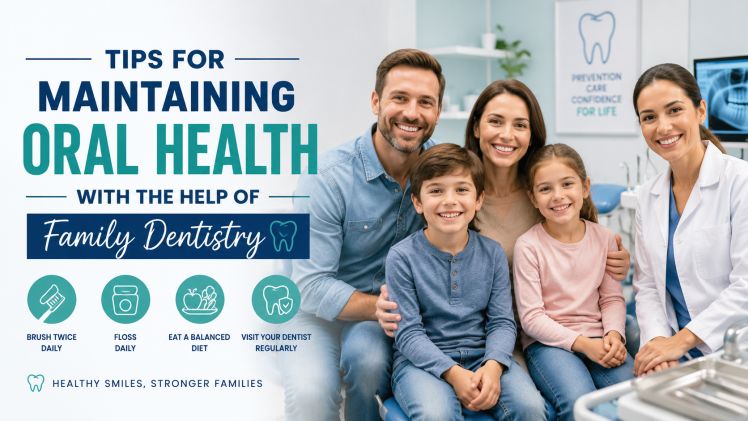 Tips For Maintaining Oral Health With The Help Of Family Dentistry