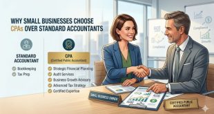 Why Small Businesses Choose CPAs Over Standard Accountants