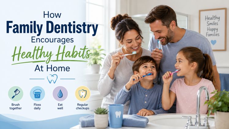 How Family Dentistry Encourages Healthy Habits At Home