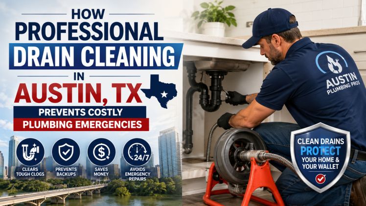 How Professional Drain Cleaning in Austin TX Prevents Costly Plumbing Emergencies