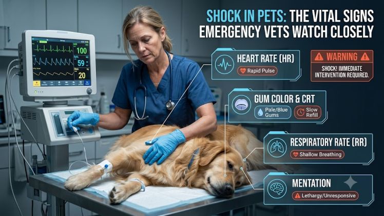 Shock In Pets: The Vital Signs Emergency Vets Watch Closely
