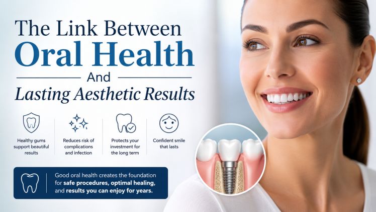 The Link Between Oral Health And Lasting Aesthetic Results