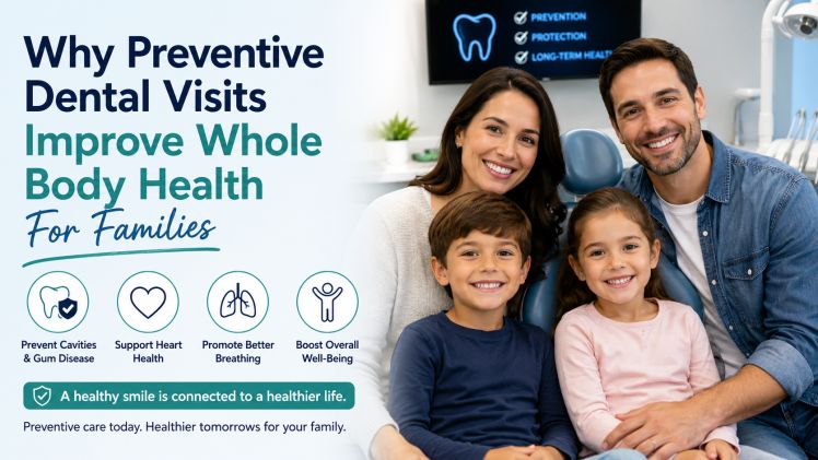 Why Preventive Dental Visits Improve Whole Body Health For Families