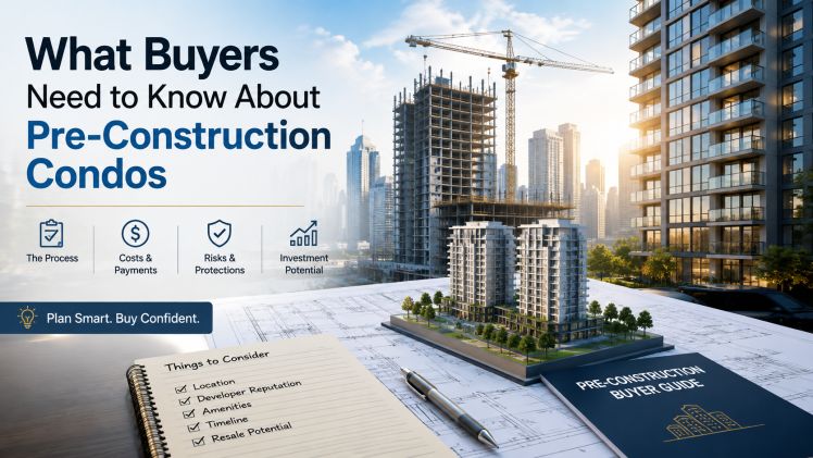 What Buyers Need to Know About Pre-Construction Condos
