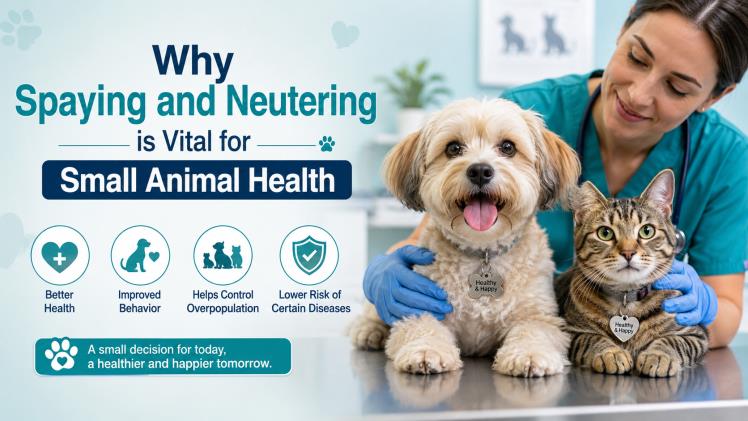 Why Spaying and Neutering is Vital for Small Animal Health