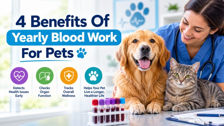 4 Benefits Of Yearly Blood Work For Pets