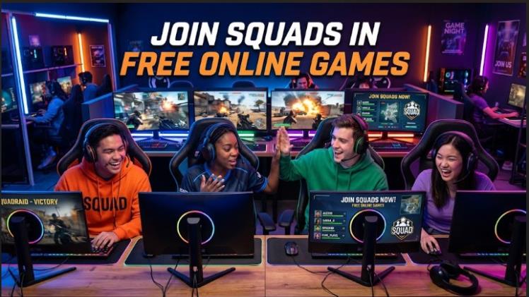Join Squads in Free Online Games