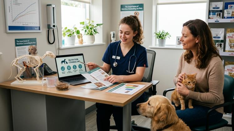 The Importance of Nutrition Counseling at Cat and Dog Hospitals