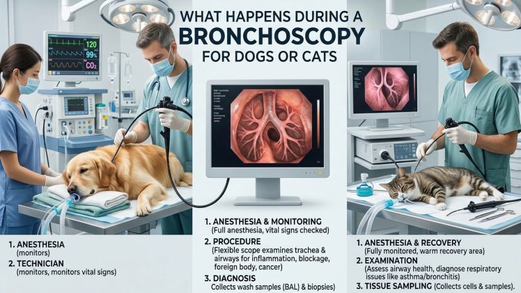 What Happens During A Bronchoscopy For Dogs Or Cats