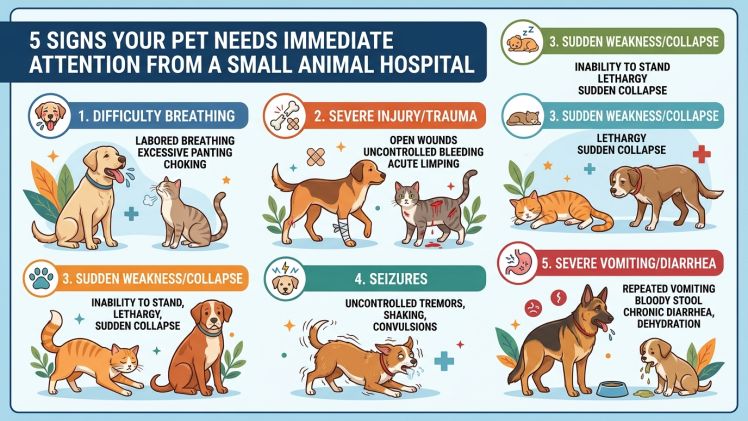 5 Signs Your Pet Needs Immediate Attention From A Small Animal Hospital